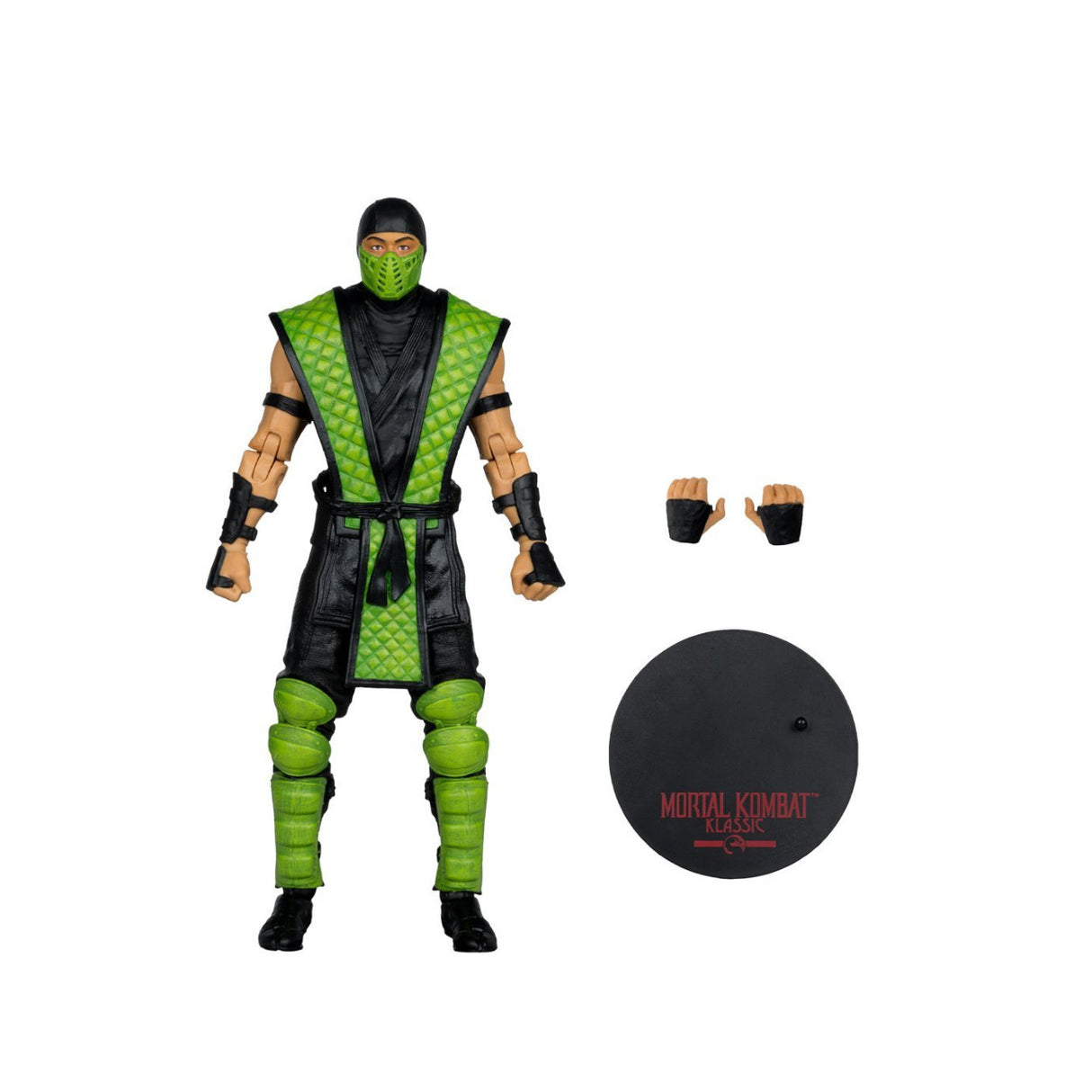 McFarlane Toys Mortal Kombat Klassic Reptile & Raiden 7-In Action Figures Bundle