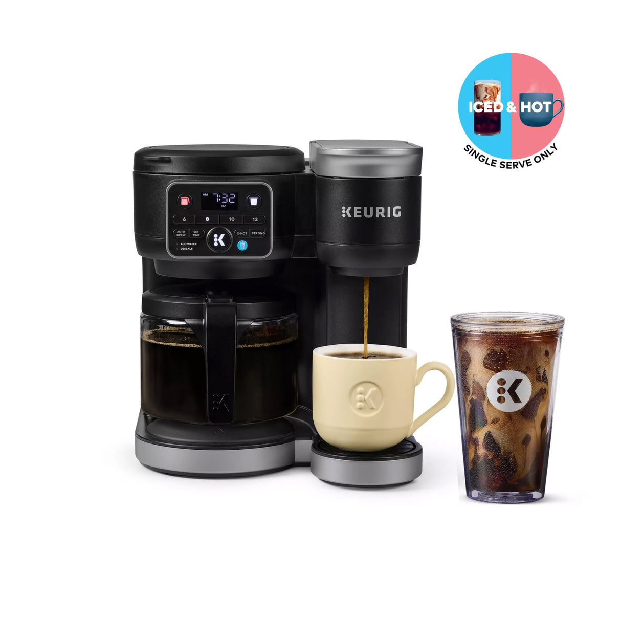 Keurig K-Duo Hot & Iced Single Serve & Carafe Coffee Maker (Gen 2)