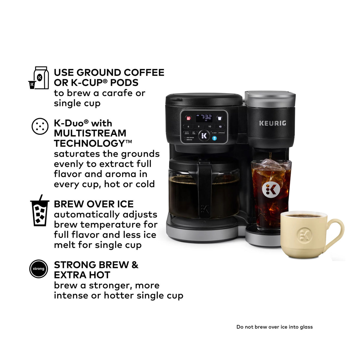 Keurig K-Duo Hot & Iced Single Serve & Carafe Coffee Maker (Gen 2)