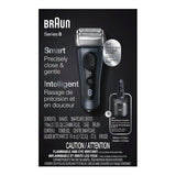 Braun Series 8 8453cc Wet/Dry Electric Shaver - Gray