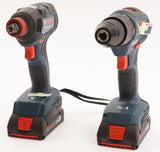 BOSCH GXL18V-240B22 18V 2-Tool Combo Kit with 1/2 In. Hammer Drill/Driver (Open Box)