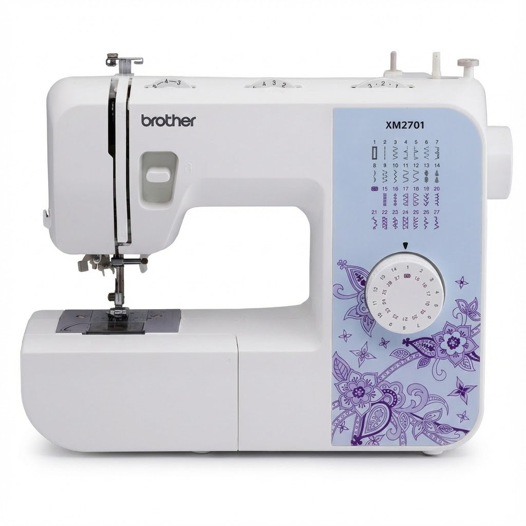 Brother XM2701 Sewing Machine with Built In Needle Threader and Thread Bundle