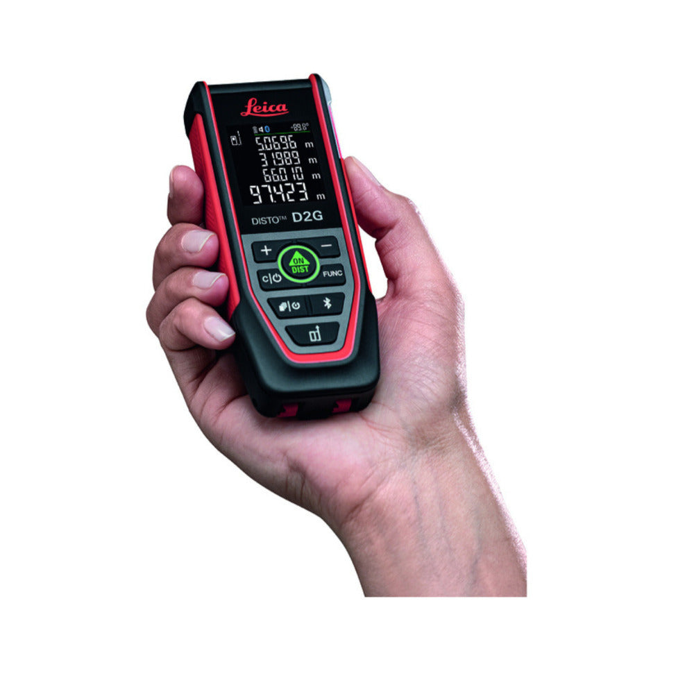 Leica DISTO D2G Laser Measurer with Green Beam and NFC Data Transfer