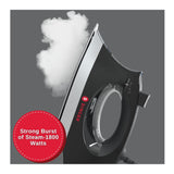 Singer SteamCraft Plus 2.0 Steam Iron 1800W with Stainless Steel Plate (Black)