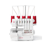 Singer Professional 5 14T968DC Heavy-Duty Metal Frame Serger Overlock (White)