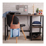Singer Heavy Duty 6380 Sewing Machine with Extension Table (Gray)
