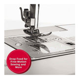 Singer Heavy Duty 6380 Sewing Machine with Extension Table (Gray)