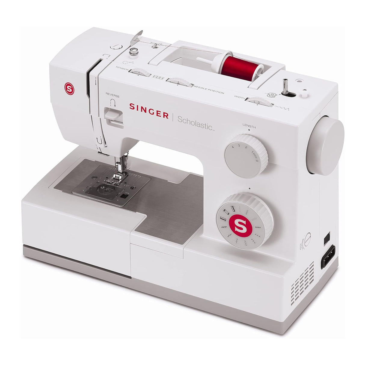 Singer 5511 Scholastic Heavy Duty Sewing Machine (White)
