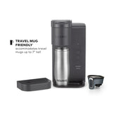 Keurig K-Express Essentials Single-Serve K-Cup Pod Coffee Maker (Matte Gray)