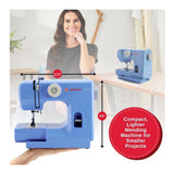 SINGER M1000 Portable Mending Machine with 32 Stitch Applications (Blue)