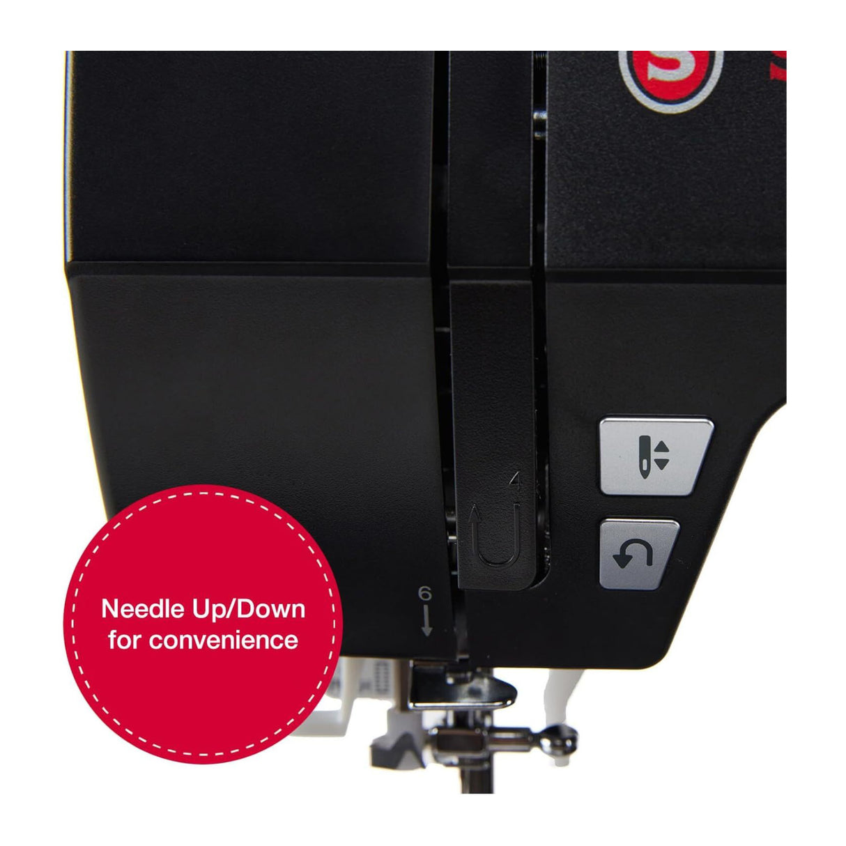 SINGER Heavy Duty 6600C Sterling Sewing Machine with Accessory Kit (Black)