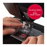 SINGER Heavy Duty 6600C Sterling Sewing Machine with Accessory Kit (Black)