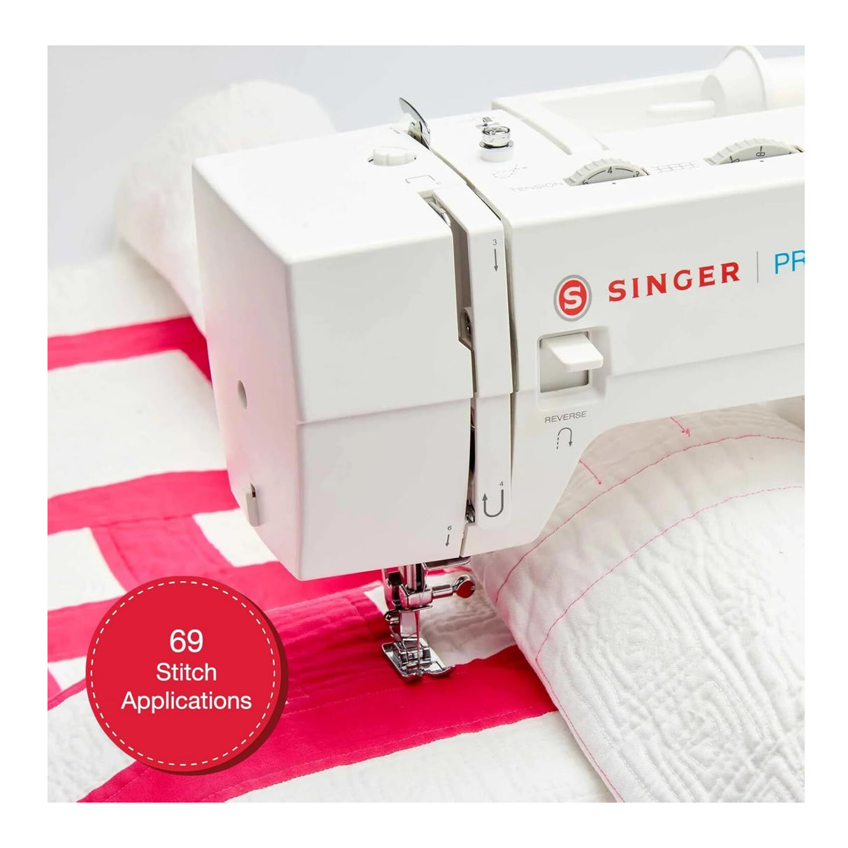 SINGER HD4411 PRISMA Heavy Duty Sewing Machine With Accessory Kit