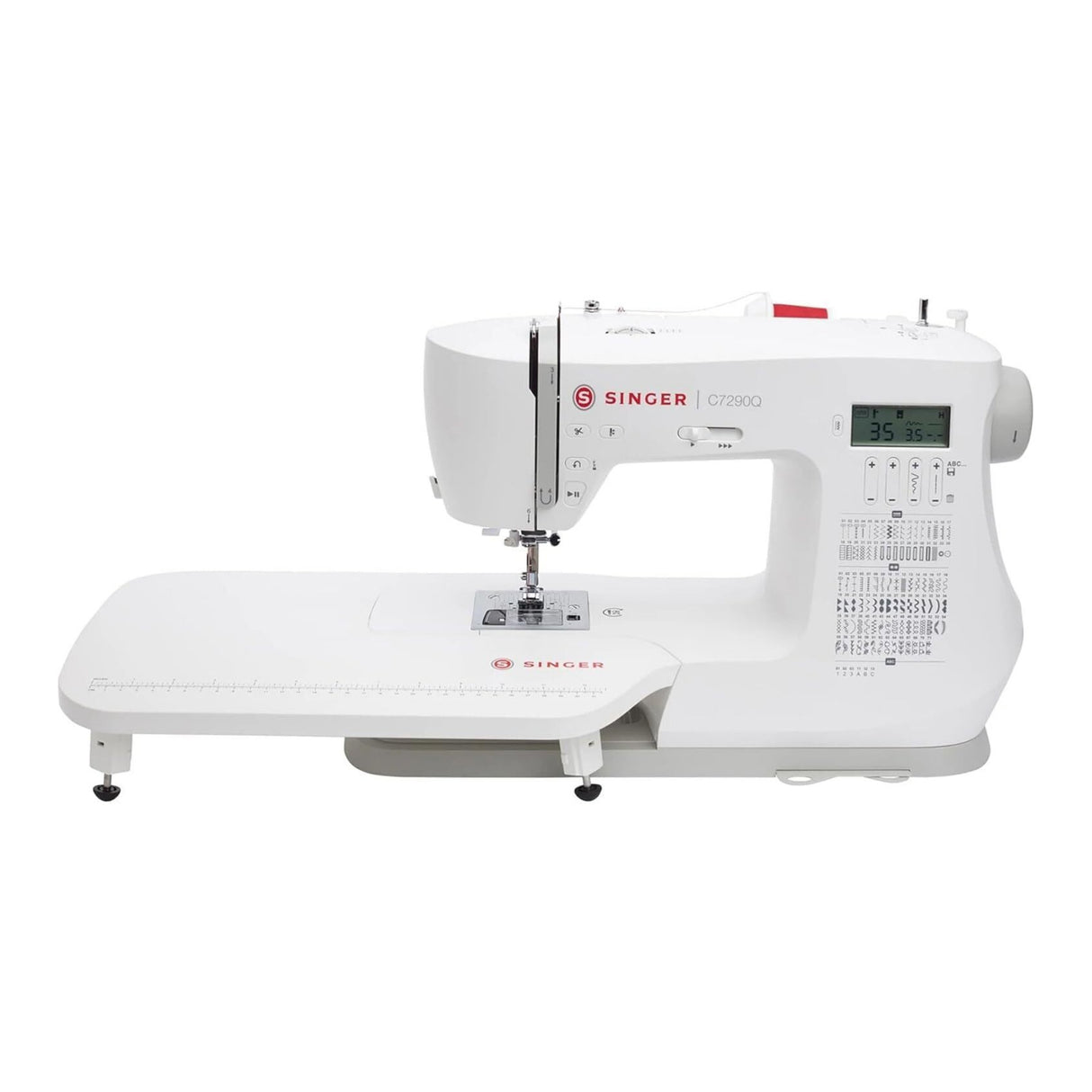SINGER C7290Q Sewing and Quilting Machine with Extension Table and Accessories