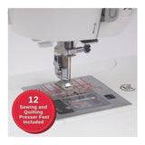 SINGER C7290Q Sewing and Quilting Machine with Extension Table and Accessories