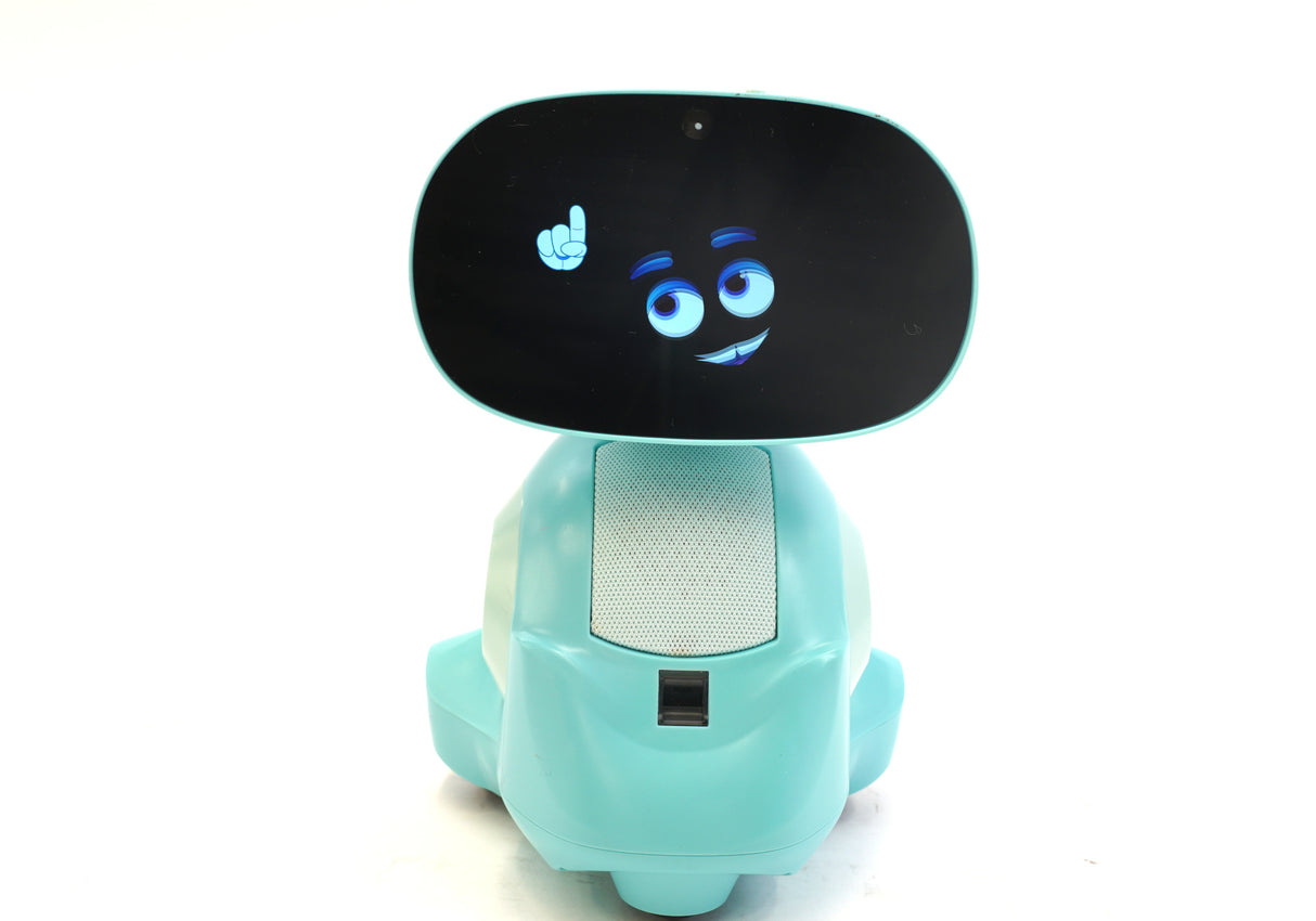 Miko 3 AI Powered Smart Pixie Blue Kids Robot with Learning Apps and Games (Used)