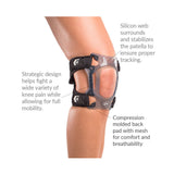 DONJOY PERFORMANCE Webtech Short Knee Brace (Black, Small)