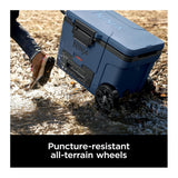 Ninja FrostVault 45QT Wheeled Cooler with Dry Zone (Lakeshore Blue)
