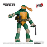 McFarlane Michelangelo (Teenage Mutant Ninja Turtles) with Comic (Page Punchers)
