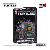 McFarlane Michelangelo (Teenage Mutant Ninja Turtles) with Comic (Page Punchers)