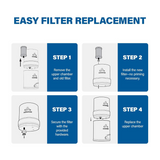 Alexapure Pro Genuine Replacement Water Filter (4 Pack)