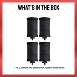 Alexapure Pro Genuine Replacement Water Filter (4 Pack)