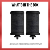 Alexapure Pro Genuine Replacement Water Filter (2 Pack)