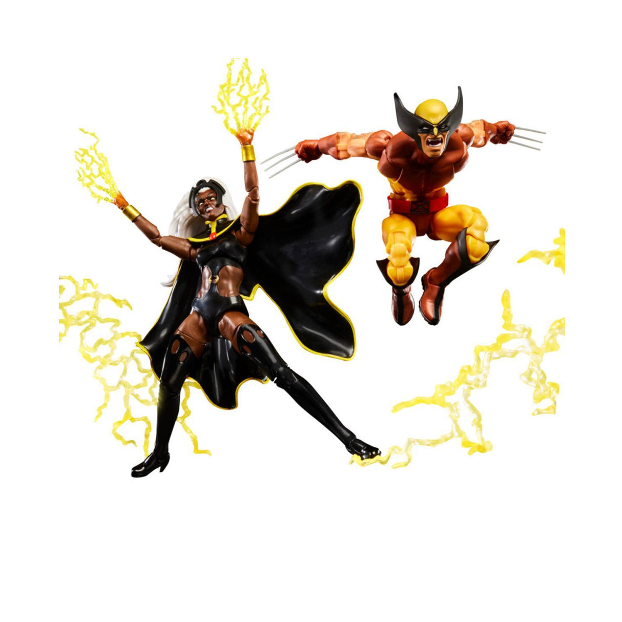 Hasbro X-Men 97 Marvel Legends Wolverine and Storm 6-Inch Action Figures
