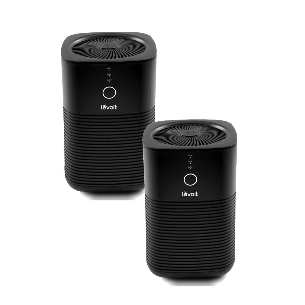 Levoit Desktop Air Purifier (2-Pack, Black)