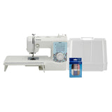 Brother XR3774 Wide Table Sewing and Quilting Machine Bundle with Hard Case