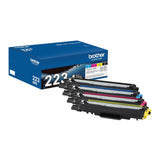 Brother TN2234PK Standard Yield Toner Cartridge - 4 Pack (Black, Cyan, Magenta, Yellow)