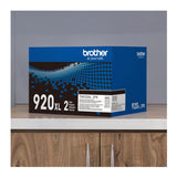 Brother Genuine TN920XL High-Yield Black Toner Cartridge 2-Pack (12,000 Pages Per Cartridge)