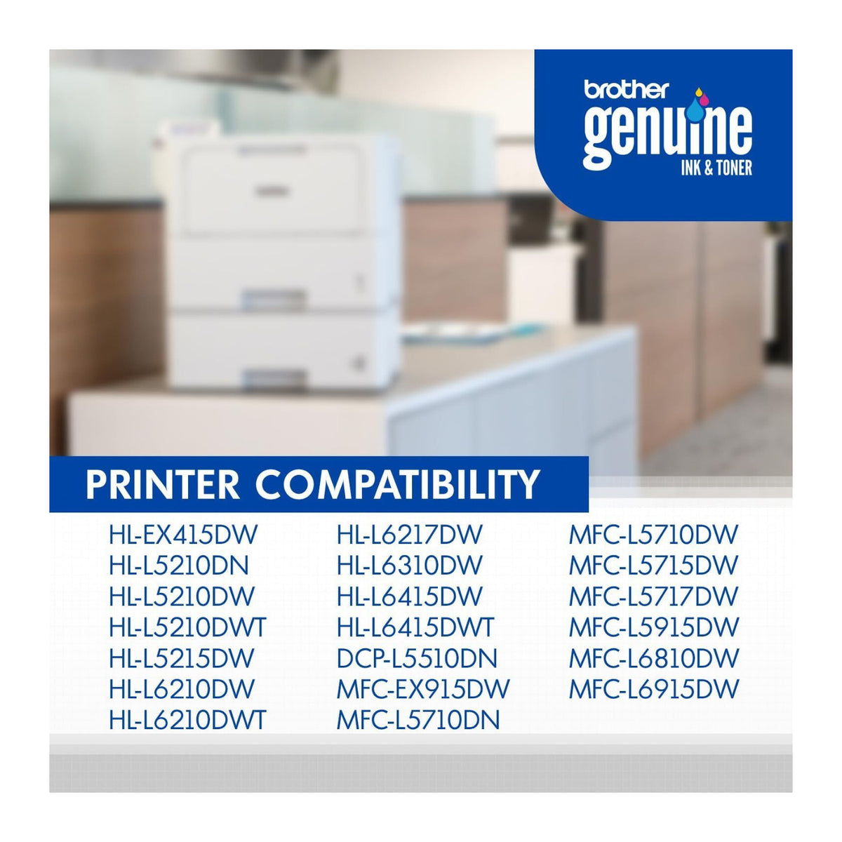 Brother Genuine TN920XL High-Yield Black Toner Cartridge 2-Pack (12,000 Pages Per Cartridge)