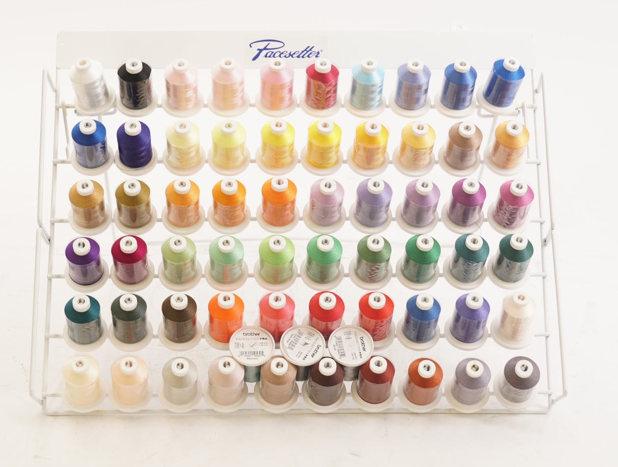 Brother ETKS63 Pacesetter 63 Spool Embroidery Thread Set (Used)