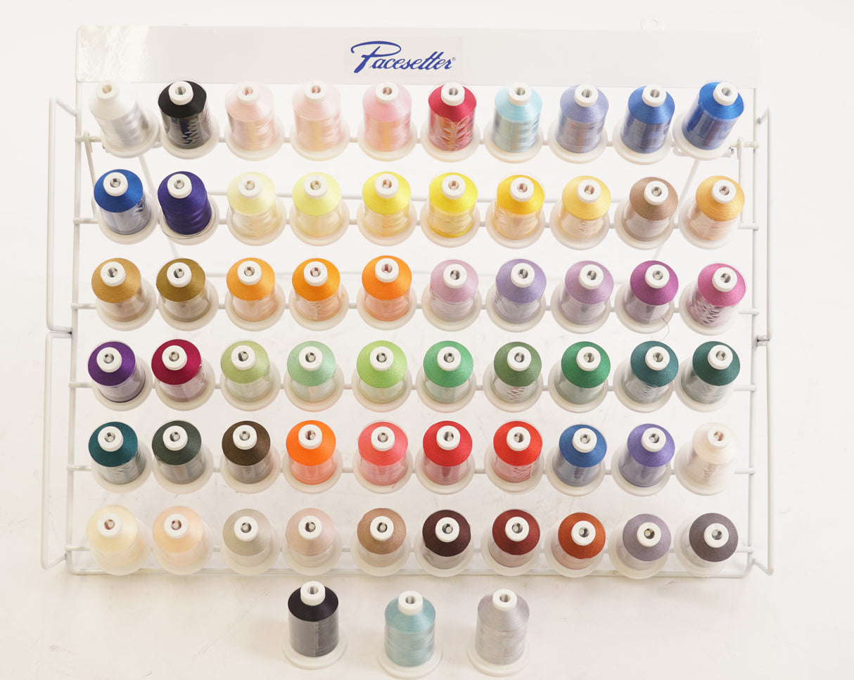 Brother ETKS63 Pacesetter 63 Spool Embroidery Thread Set (Used)