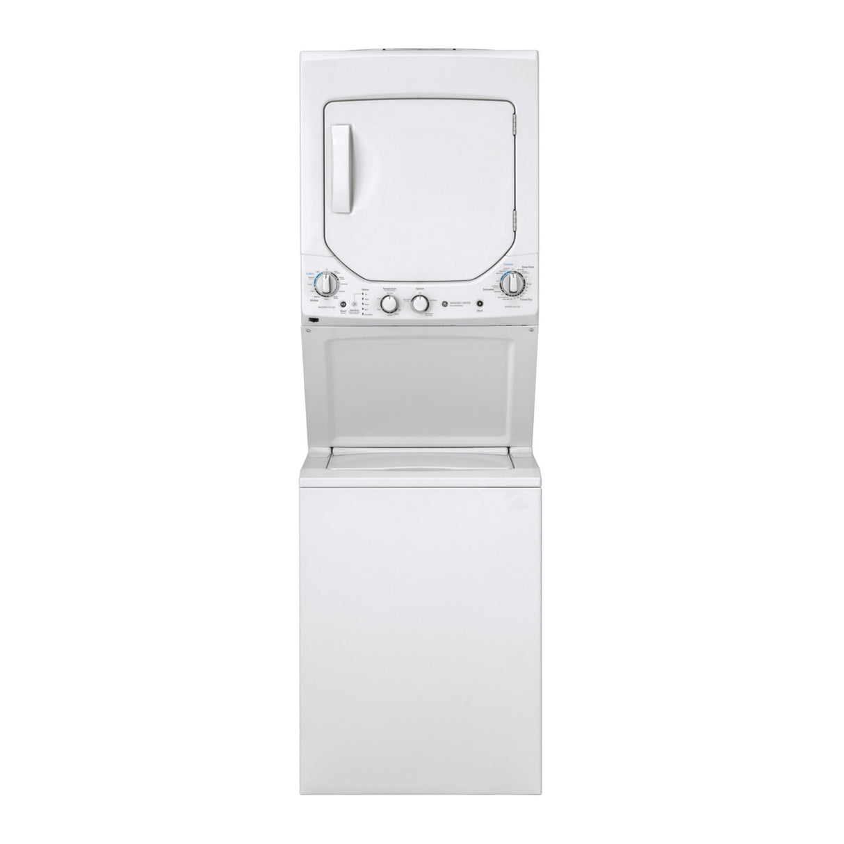 GE Unitized Spacemaker 2.3 Cu Ft Washer 4.4 Cu Ft Electric Dryer Combo