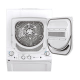 GE Unitized Spacemaker 2.3 Cu Ft Washer 4.4 Cu Ft Electric Dryer Combo