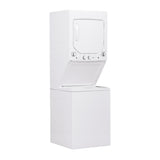 GE Unitized Spacemaker 2.3 Cu Ft Washer 4.4 Cu Ft Electric Dryer Combo