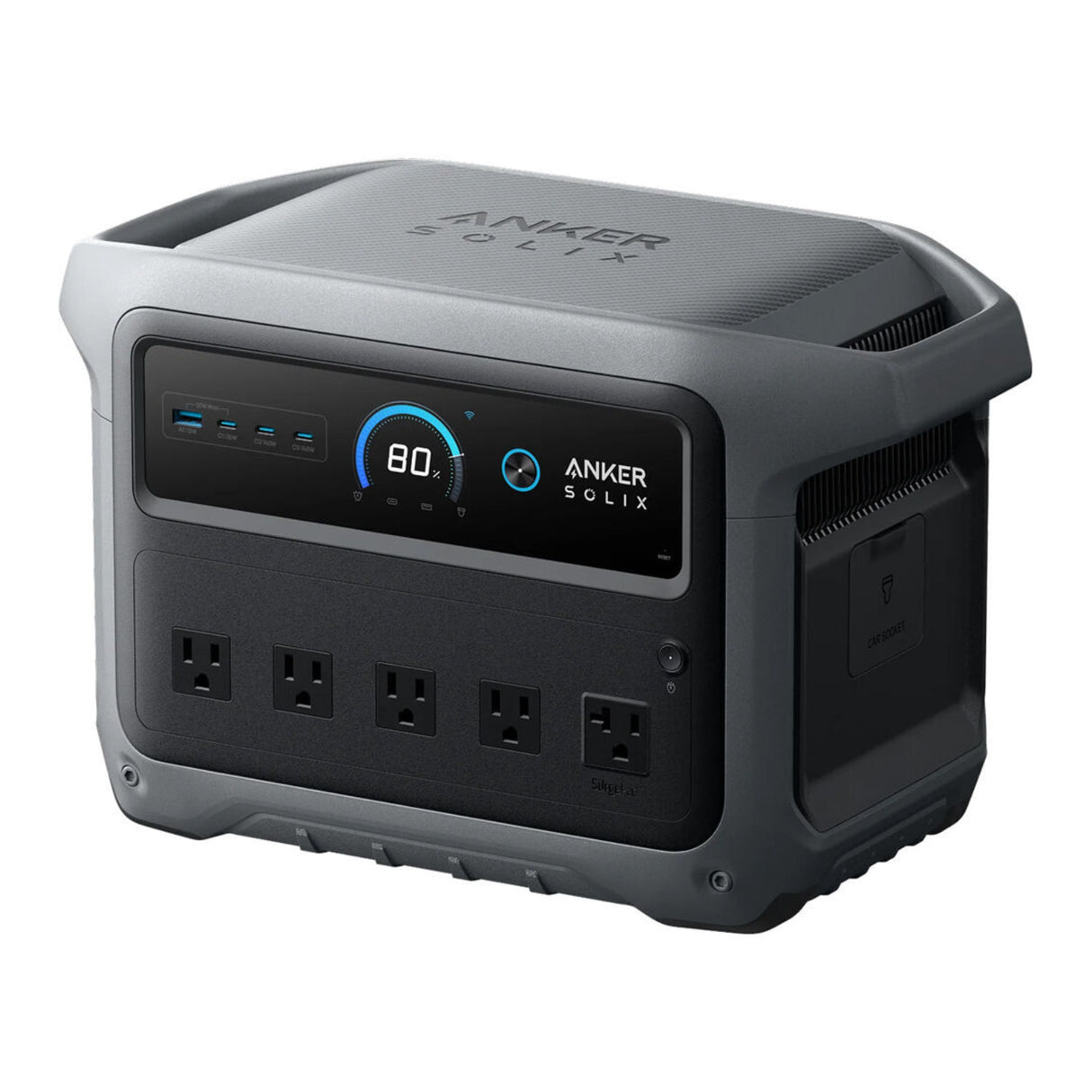 Anker Solix C1000 Gen2 Portable Power Station with 400W Solar Panel