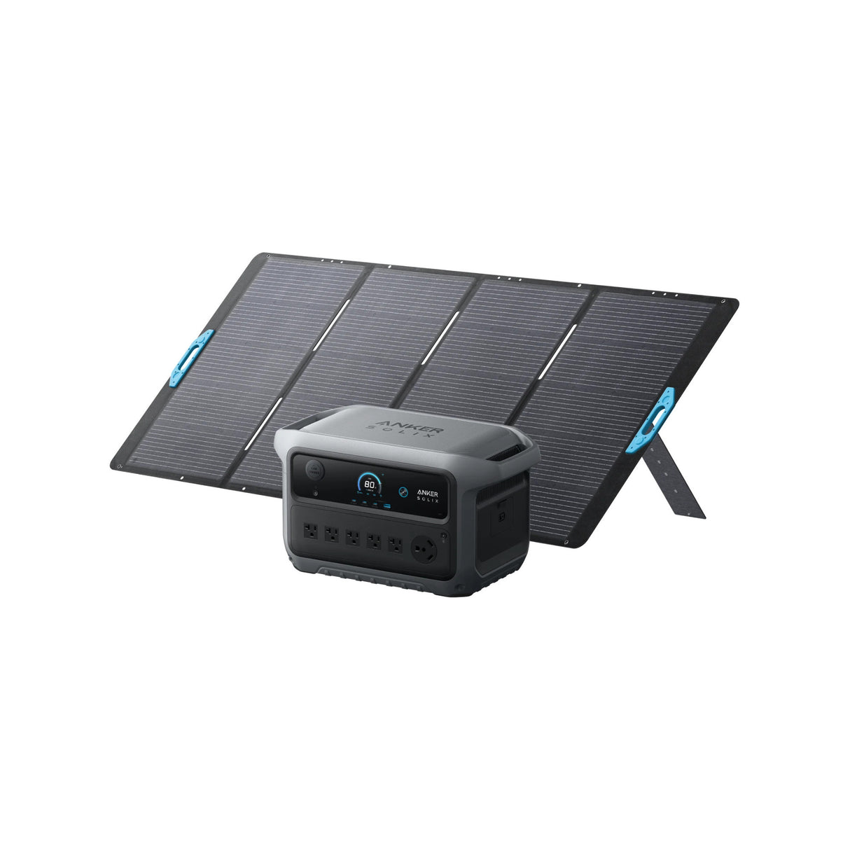 Anker SOLIX C2000 Gen 2 Portable Power Station with 400W Solar Panel