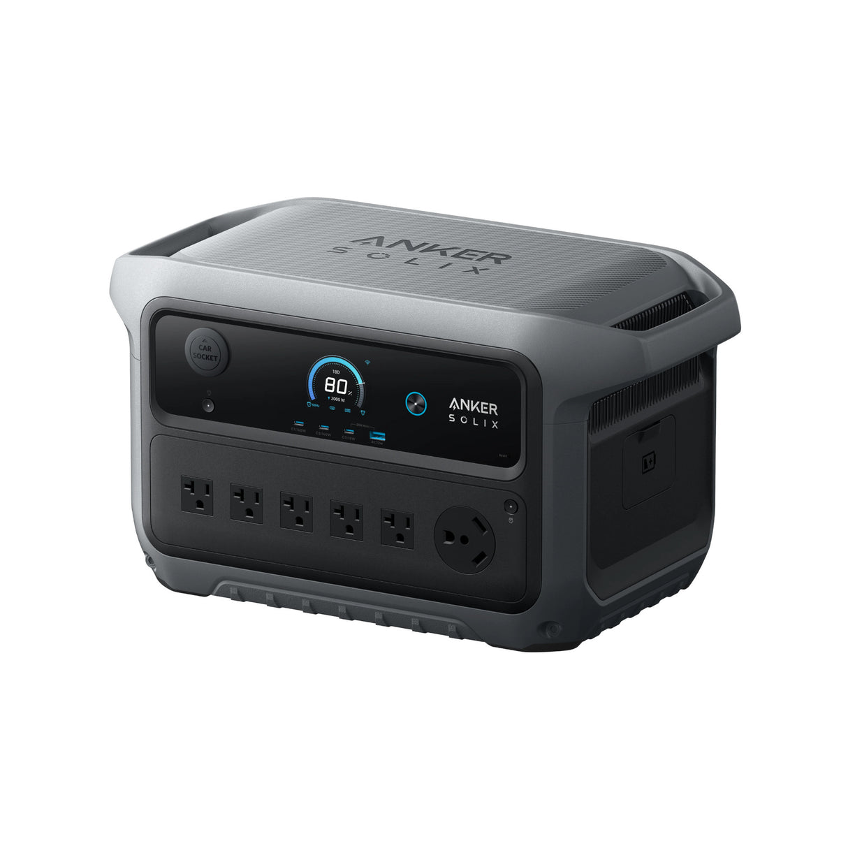 Anker SOLIX C2000 Gen 2 Portable Power Station with 400W Solar Panel