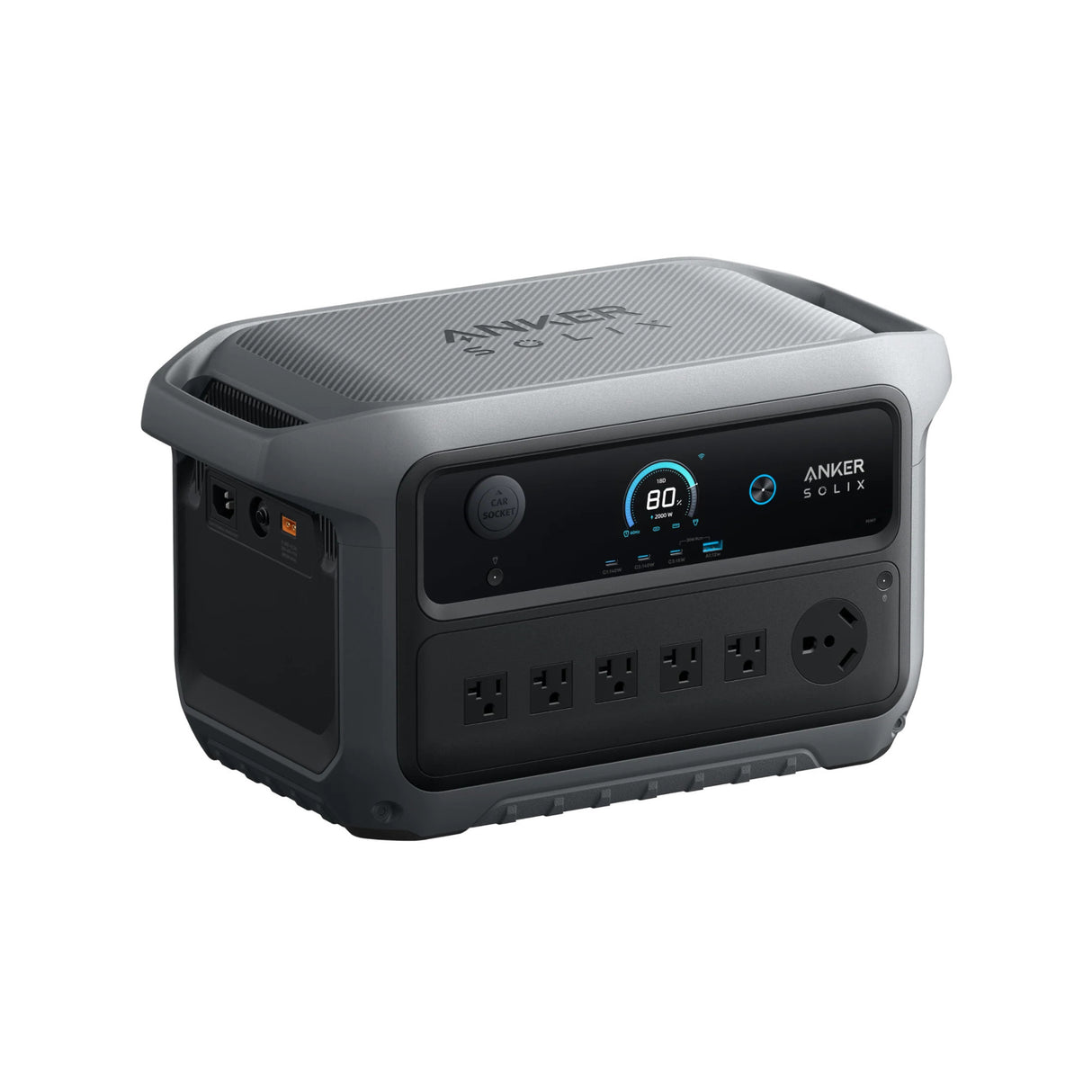 Anker SOLIX C2000 Gen 2 Portable Power Station with 400W Solar Panel