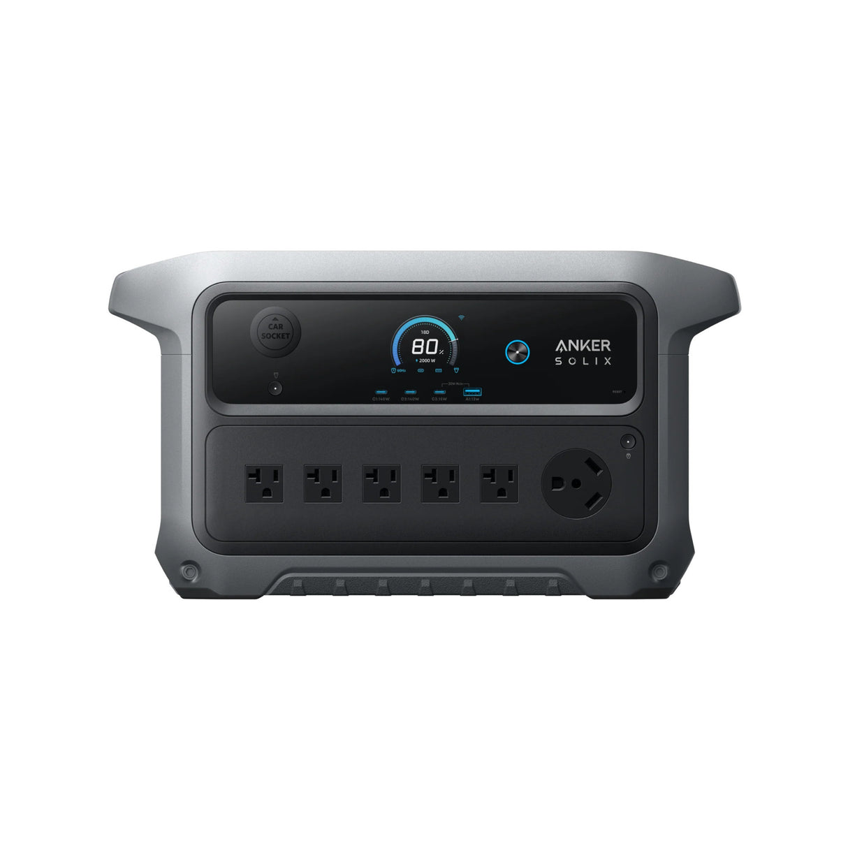 Anker SOLIX C2000 Gen 2 Portable Power Station with 200W Solar Panel