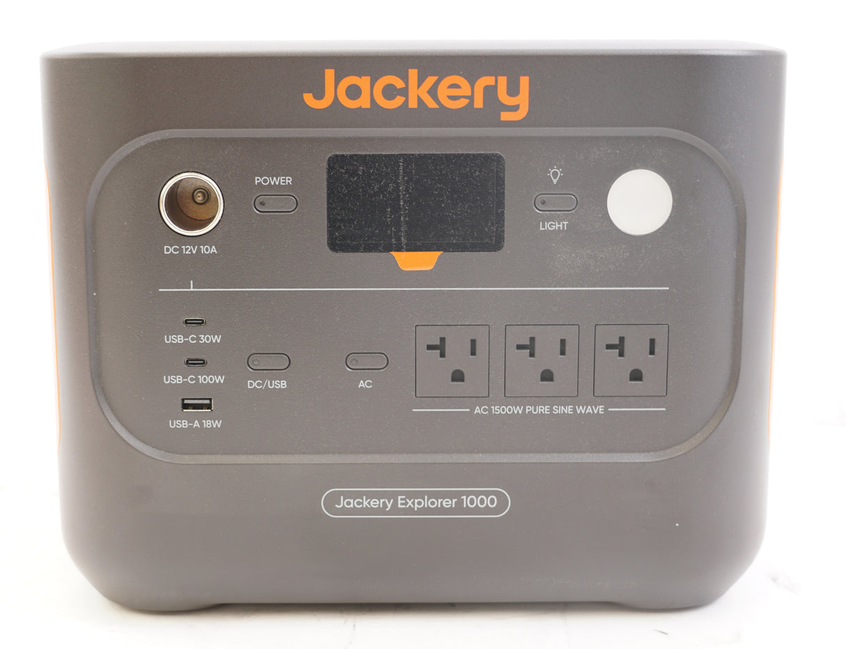 Jackery Explorer 1000 v2 Portable Power Station - 1070Wh with Smart App Control (Used)