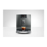 JURA C9 Automatic Coffee Espresso Machine with 17 Specialties (Piano Inox)