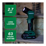 Metabo HPT 18V MultiVolt Cordless 250 Lumens LED Flash Light (Tool Body Only)