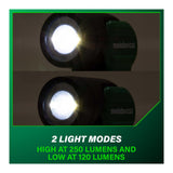 Metabo HPT 18V MultiVolt Cordless 250 Lumens LED Flash Light (Tool Body Only)