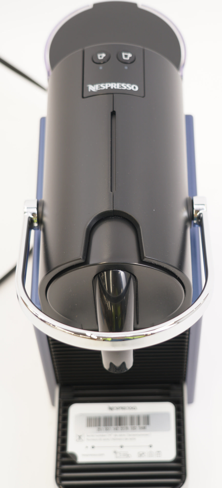 De'Longhi Pixie Espresso Coffee Machine with Temperature Control (Dark Blue) (Open Box)