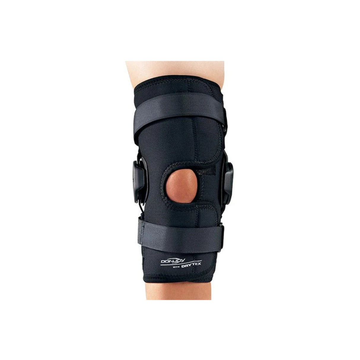 Donjoy Deluxe Hinged Knee Wrap Drytex Sleeve Open Popliteal (X-Large)