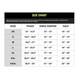 Donjoy Deluxe Hinged Knee Wrap Drytex Sleeve Open Popliteal (X-Large)
